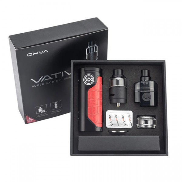 OXVA Vativ Super Mod Kit 100W | Zinc Alloy, PCTG, SS & Glass Material