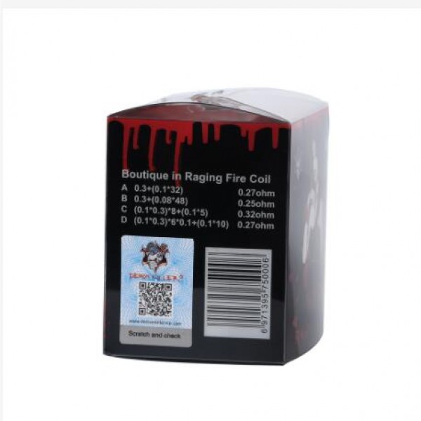 Buy Latest Demon Killer Wick & Raging Fire Ni80 Coil Kit