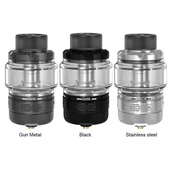 Damn Vape Doom X Mesh RTA in  | Stainless Steel