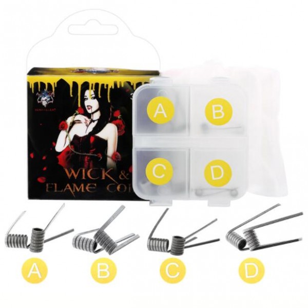 Demon Killer Wick & Flame 316L Coil Kit at Reasonable Price