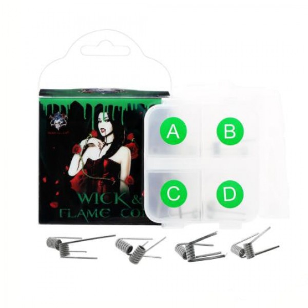 Demon Killer Wick & Flame Ni80 Coil Kit In Cheap Price