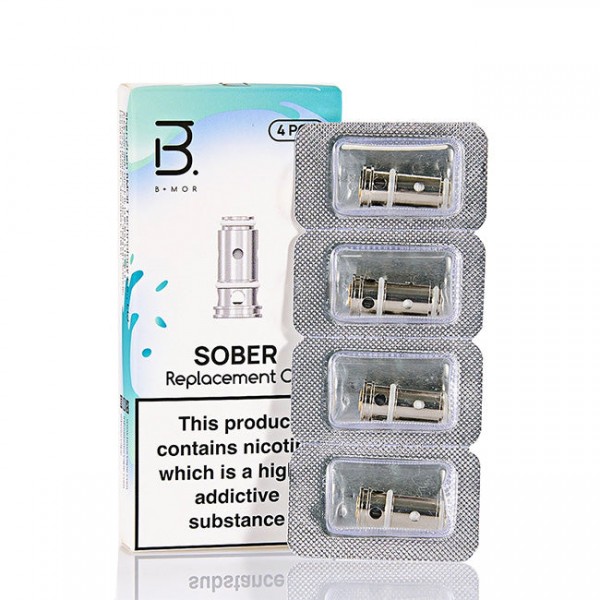 BMOR Sober Replacement Coil (4pcs/pack) | Resistance Value Of 0.8ohm