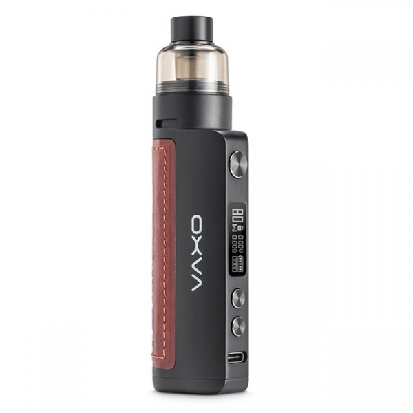 OXVA Origin 2 80W Pod Mod Kit 5ml Zinc Alloy + Leather+PCTG