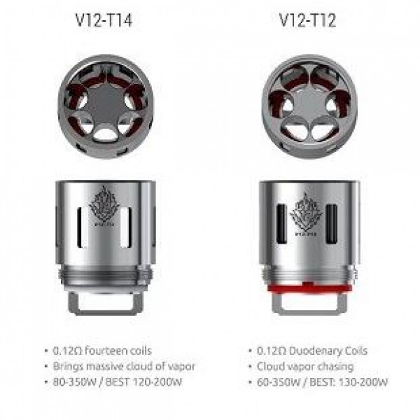 SMOK TFV12 Replacement Coil Head 3pcs Pack