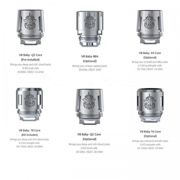 SMOK TFV8 Baby Replacement Coil Head 5pcs