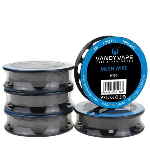 Vandy Vape Mesh Wire SS316L wire, kA1 wire and Ni80 wire