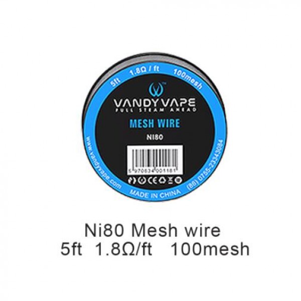 Vandy Vape Mesh Wire SS316L wire, kA1 wire and Ni80 wire